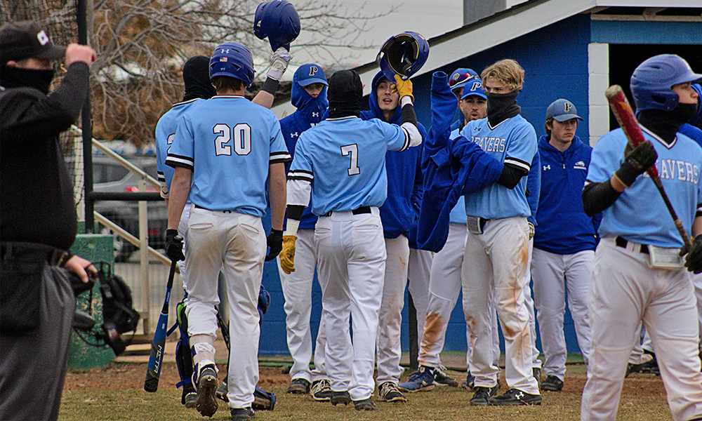 Baseball opens 2020 season with doubleheader sweep