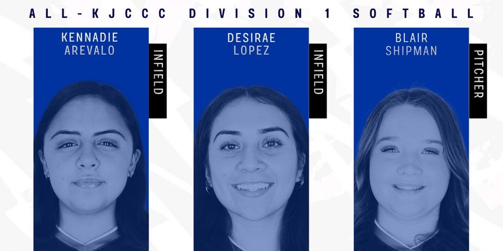 Softball Trio Earns All-KJCCC Honorable Mention Honors