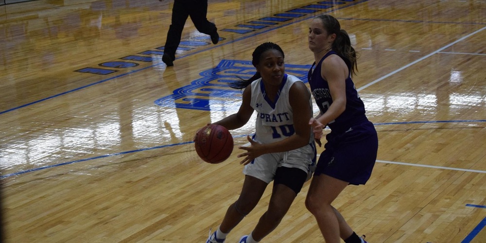Rachel Tippins takes a shot on the fast-break against Southwestern.